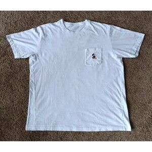 Uniqlo Disney Mickey Mouse T-Shirt  Women's XL Embroidered Front Pocket